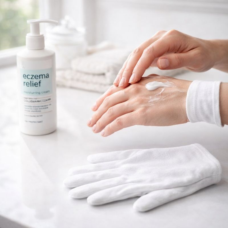 Cotton Moisturizing Gloves